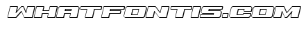 Buckin' Bronc 3D Italic