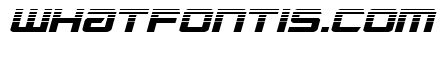 Captain Falcon Halftone Italic