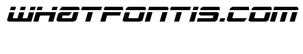 Captain Falcon Laser Italic