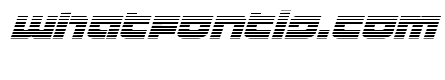 Cobalt Corsair Gradient Italic