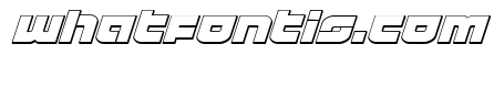 Cobalt Corsair Outline Italic