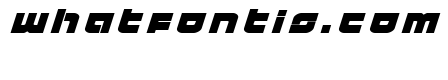 Cobalt Corsair Title Italic