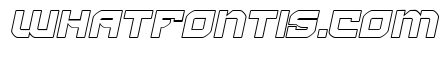 Crimson Destroyer Outline Ital