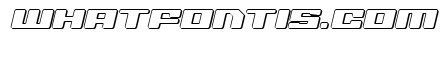 Fawkes 3D Italic