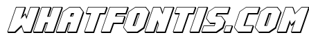 Metal Sentinel 3D Italic