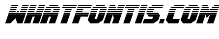 Metal Sentinel Halftone Italic