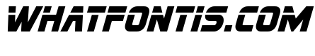 Mission: Danger Spaced Italic
