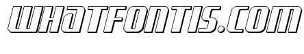 Normandy Beach 3D Italic