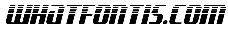 Normandy Beach Halftone Italic