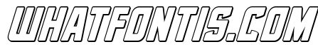 Phantom Storm 3D Italic