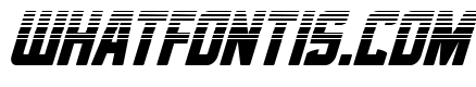 Phantom Storm Halftone Italic