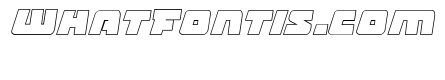 Planet Joust Outline Italic