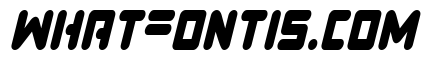 Unbound Gamer Condensed Italic