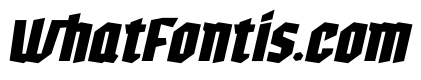 Evil Vampire Italic
