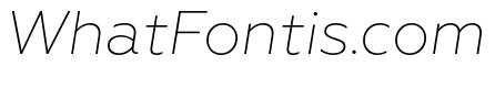 Geoform-ExtraLightItalic