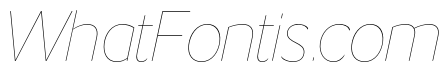LT Flode Neue Hairline Italic