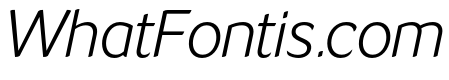 LT Flode Neue Light Italic