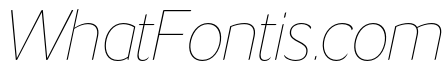 LT Flode Neue Thin Italic