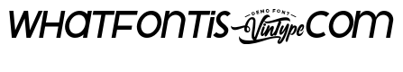 Retro Greathe Demo Italic
