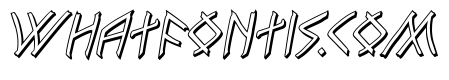Rune Slasher 3D Italic