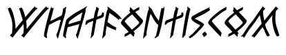 Rune Slasher Bold Italic
