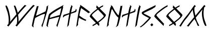 Rune Slasher Italic