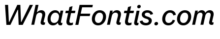 SFT Ritam Sans TRIAL Variable Medium Italic