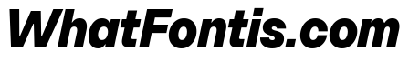 SFT Schrifted Sans TRIAL ExBold It Comp