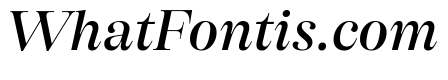 SFT Schrifted Serif TRIAL Var Italic Var
