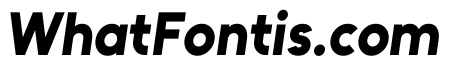 Unageo ExtraBold Italic