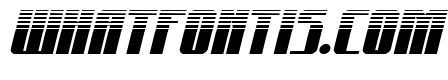 Xeno-Seeker Halftone Italic