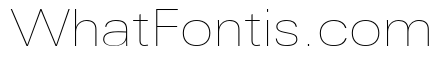Univers Next Pro UltLt Ext Regular Expanded