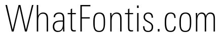 Univers Next Pro Thin Condensed