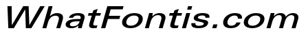 Univers Next Pro Medium Extended Italic