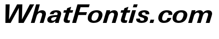 Univers Next Pro Bold Italic