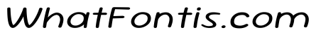 Sour Gummy SemiExpanded Light Italic