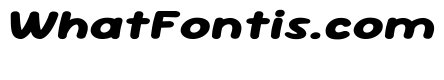 Sour Gummy SemiExpanded ExtraBold Italic