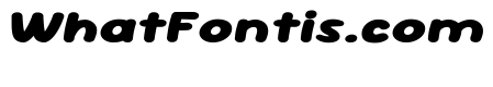 Sour Gummy SemiExpanded Black Italic