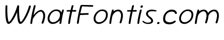 Sour Gummy ExtraLight Italic