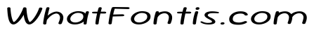 Sour Gummy Expanded Light Italic