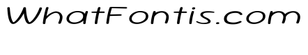 Sour Gummy Expanded ExtraLight Italic