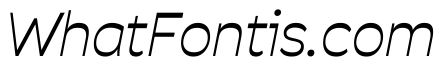 Savate Light Italic