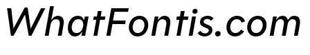 Polymath Text Medium Italic