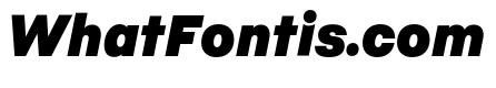 Pacaembu Extrabold Italic