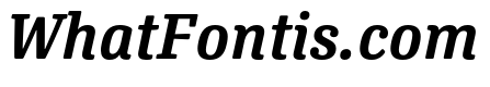 Oso Serif SemiCond SemiBold Italic