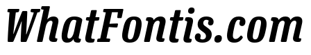 Oso Serif Cond Semibold Italic