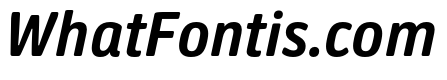 Oso Sans SemiCond SemiBold Italic