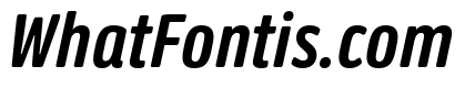 Oso Sans Cond Semibold Italic