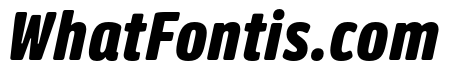 Oso Sans Cond Black Italic