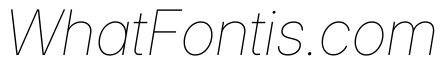 Inter 24pt Thin Italic